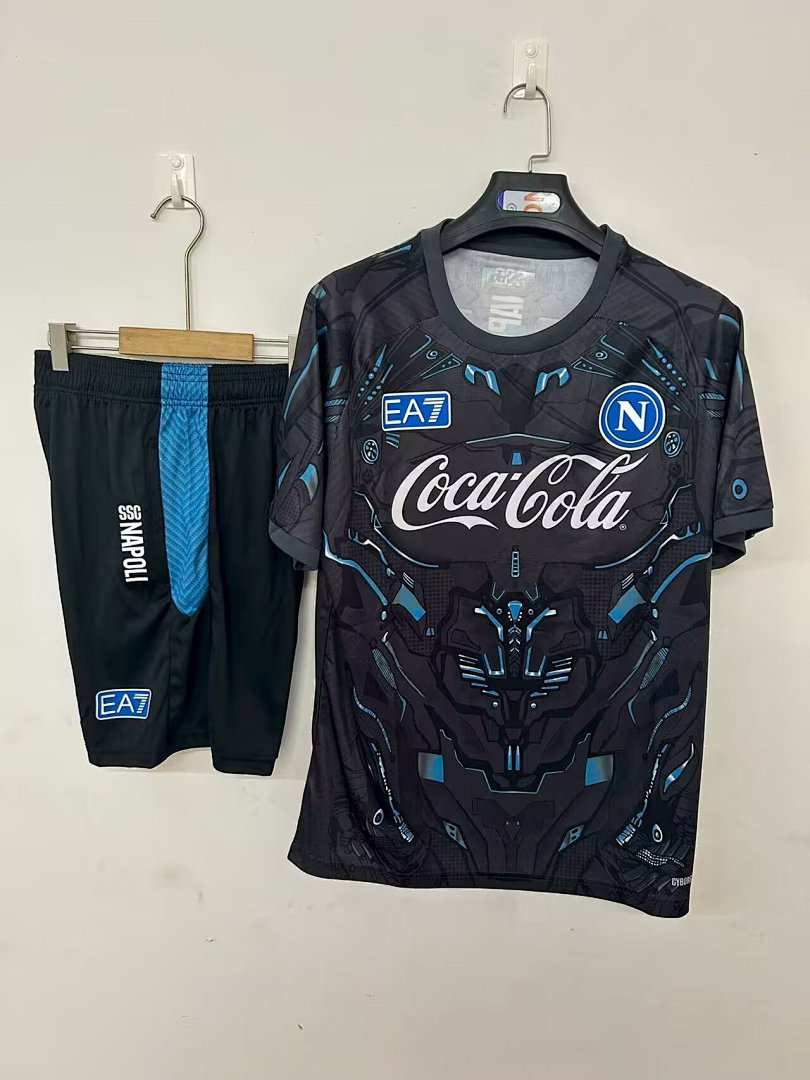 25/26 Napoli training jersey black S-3XL 3