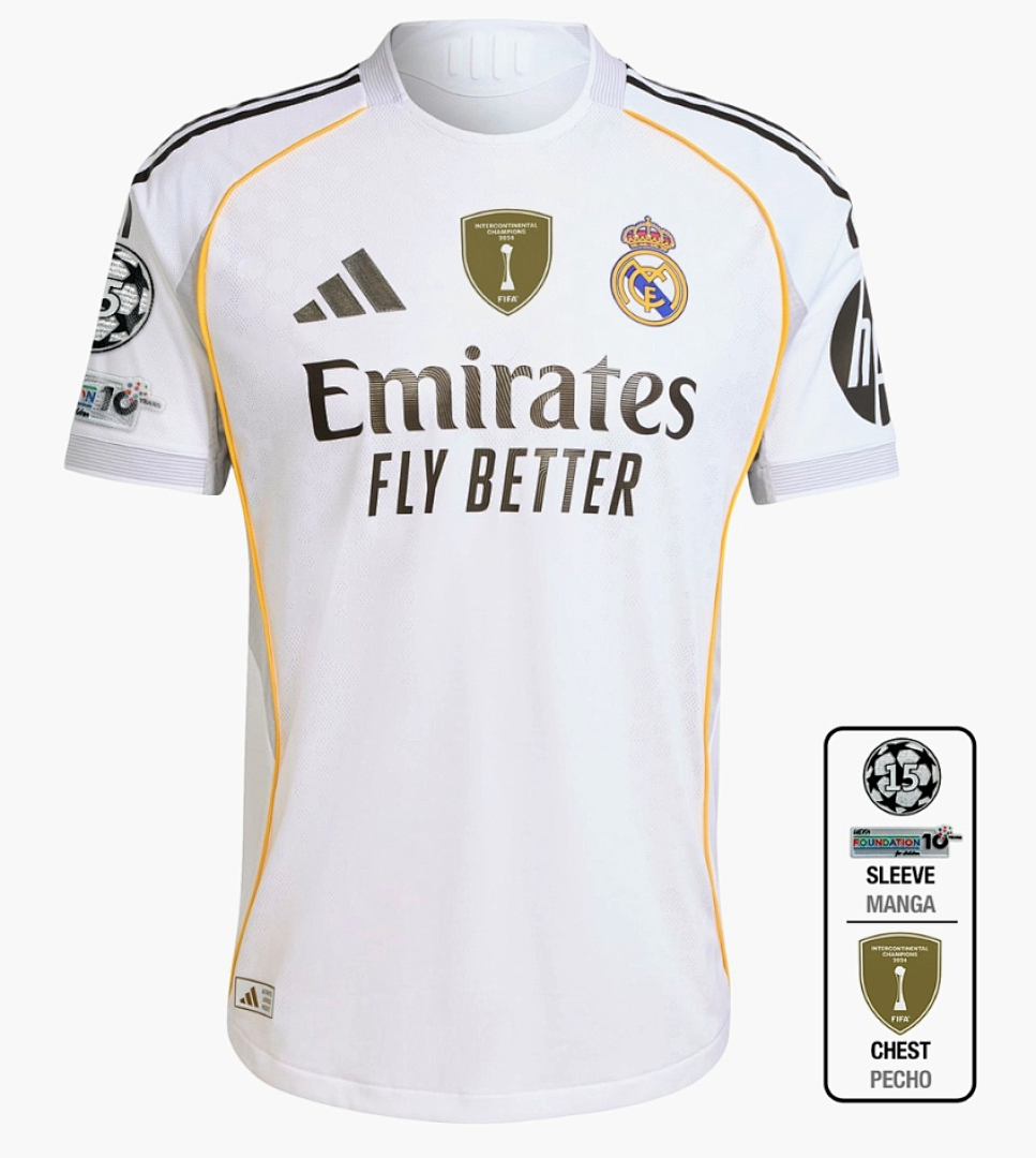 25/26 Real Madrid home S-4XL 14