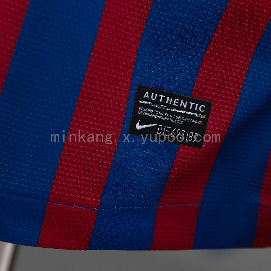 Retro Barcelona 11/12 home S-4XL 9