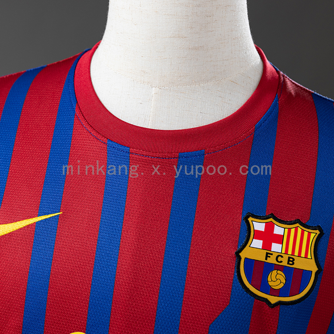 Retro Barcelona 11/12 home S-4XL 4