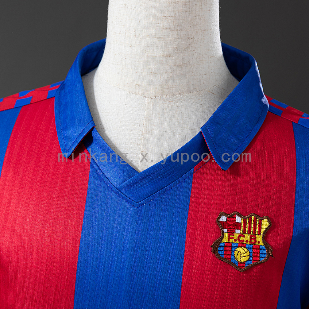 Retro Barcelona 90/92 home S-4XL 5