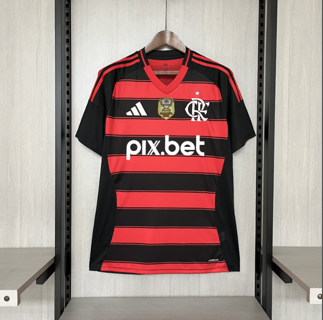 25/26 Flamengo Home All Sponsors S-4XL 14