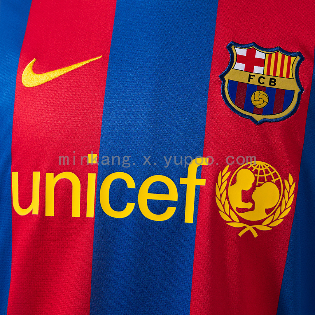 Retro Barcelona 10/11 home S-4XL 7