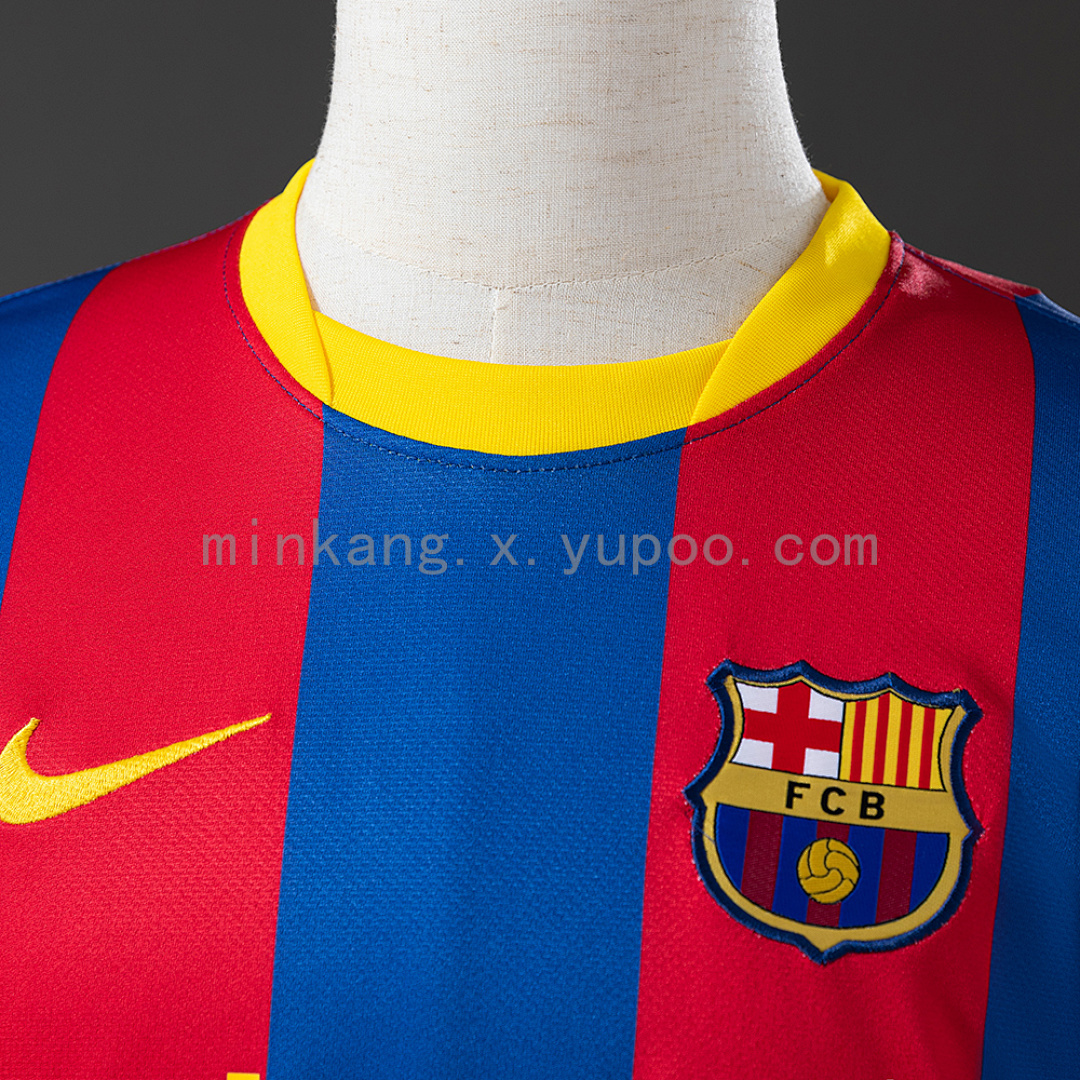 Retro Barcelona 10/11 home S-4XL 8