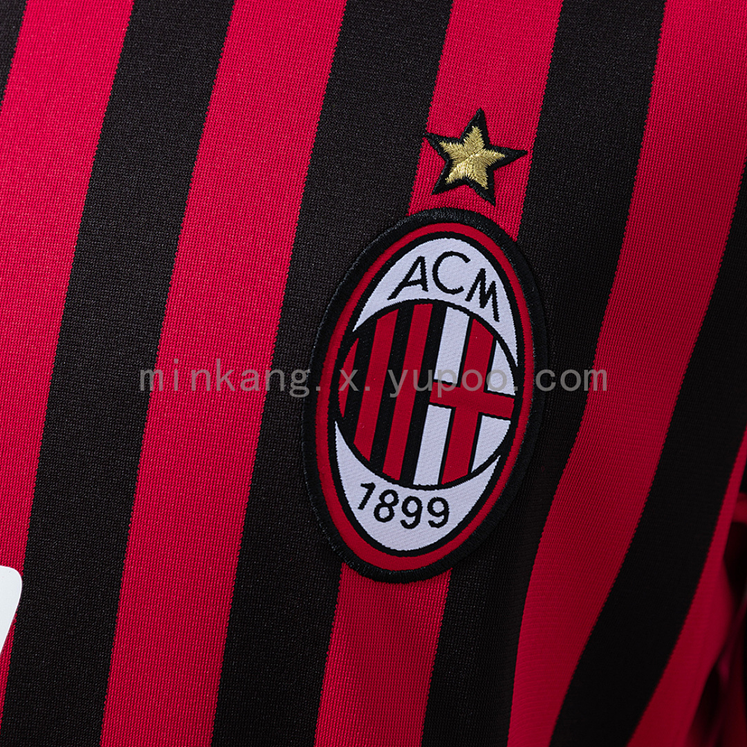 Retro 11/12 AC Milan home S-4XL 4