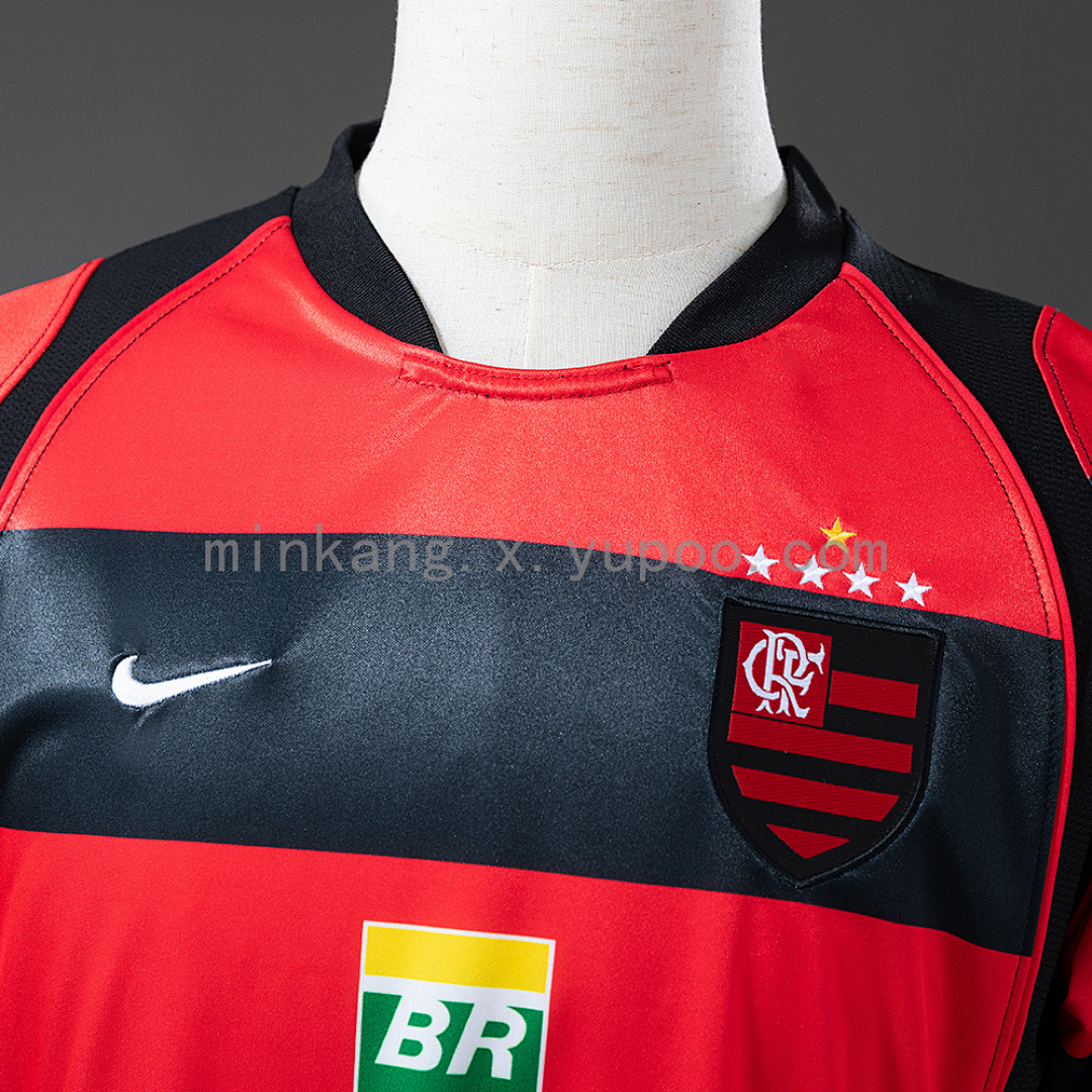 Flamengo 2002/03 Home Retro Jersey S-XXL 7