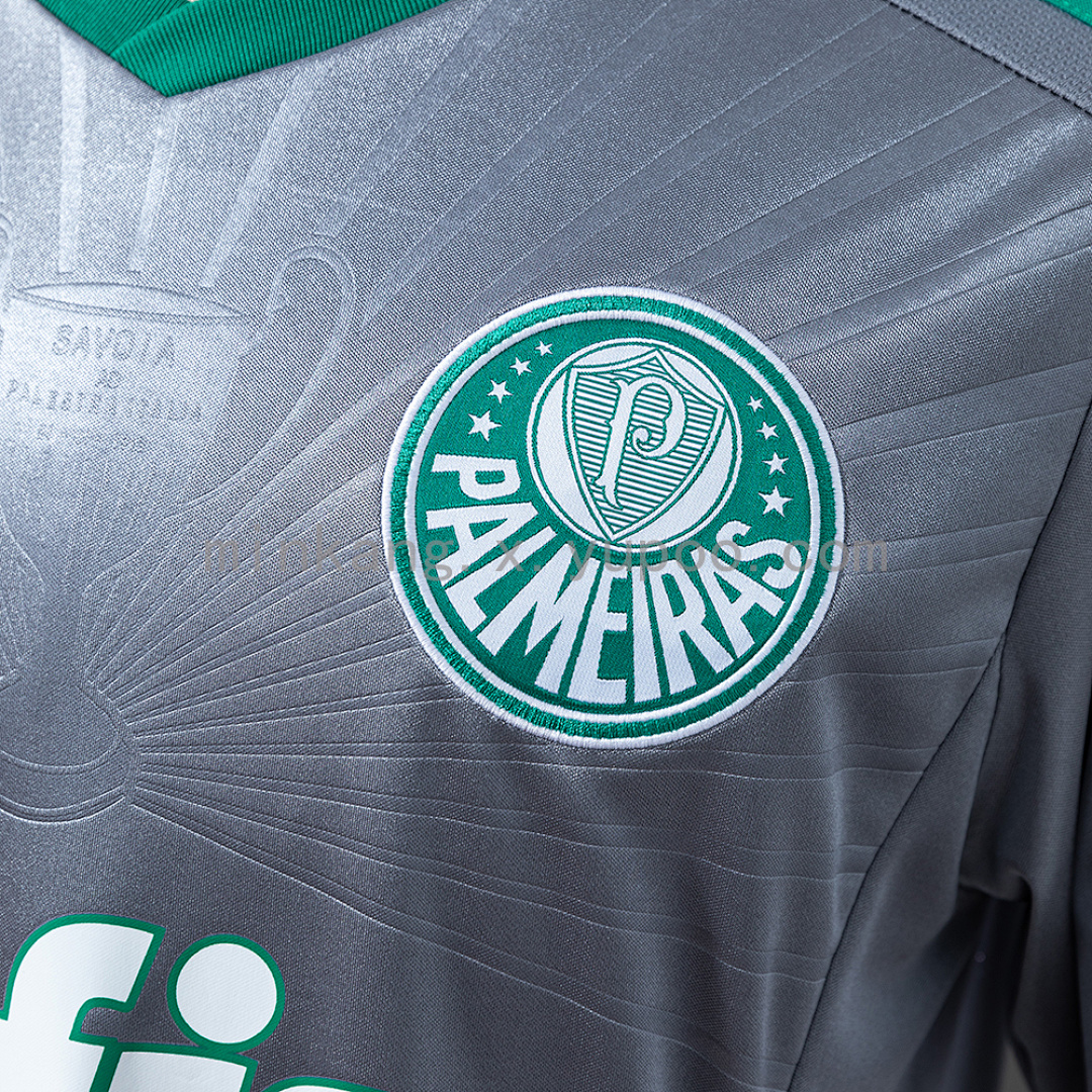Palmeiras 16/17 Champions Commemorative Edition Silver Retro Jersey S-4XL 6