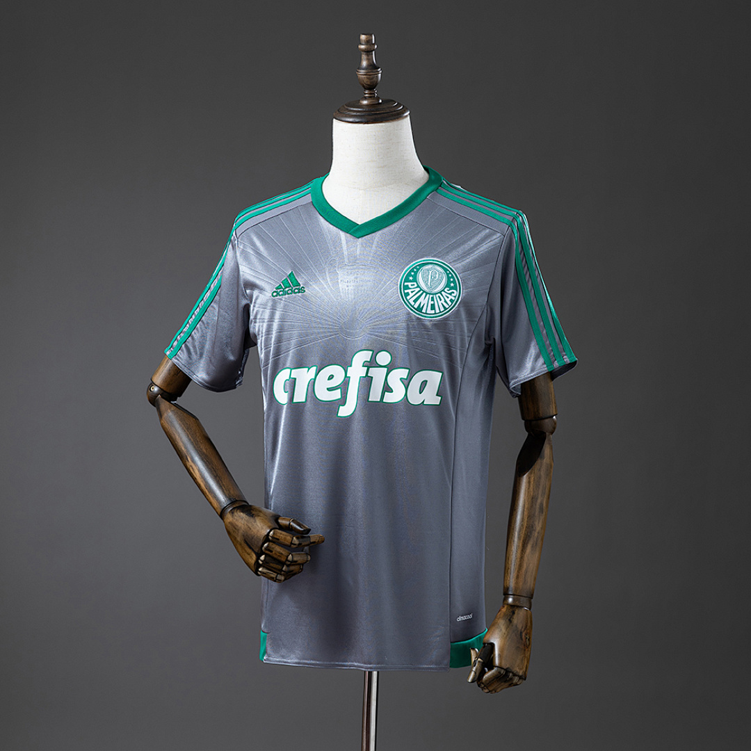 Palmeiras 16/17 Champions Commemorative Edition Silver Retro Jersey S-4XL 9