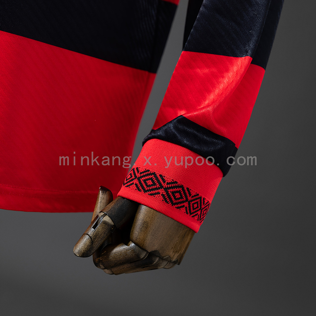 Flamengo 1994/95 Home Long Sleeve Retro Retro Jersey S-XXL 2