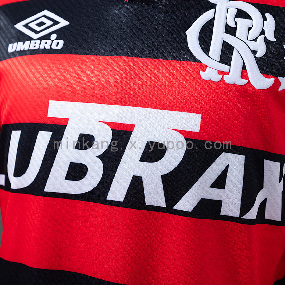 Flamengo 1994/95 Home Long Sleeve Retro Retro Jersey S-XXL 3
