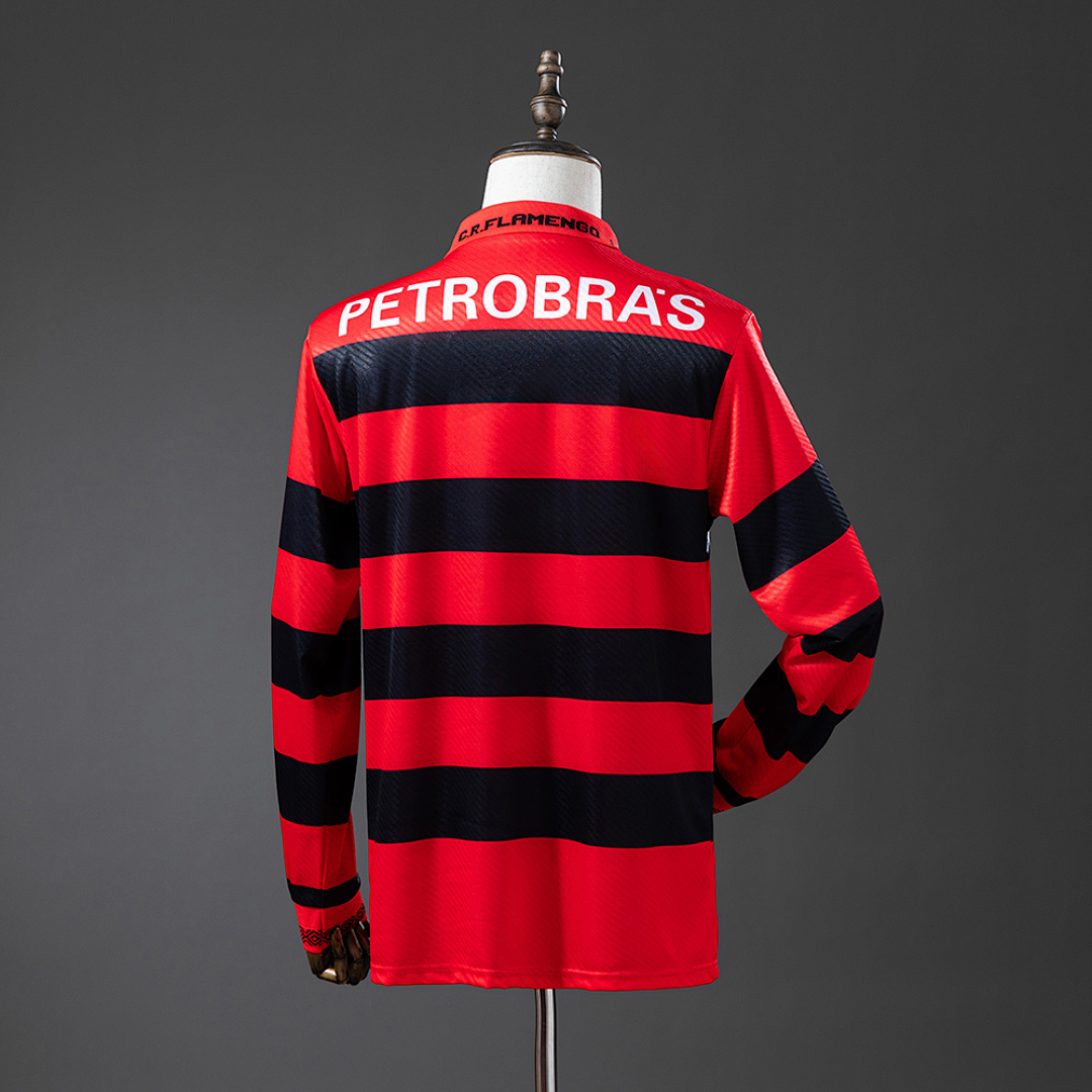 Flamengo 1994/95 Home Long Sleeve Retro Retro Jersey S-XXL 7