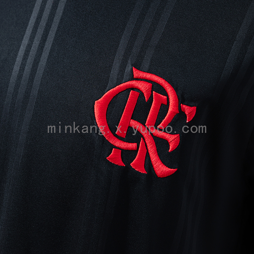 Flamengo 2019/20 Black Classic Edition Long Sleeve Retro Jersey S-XXL 4