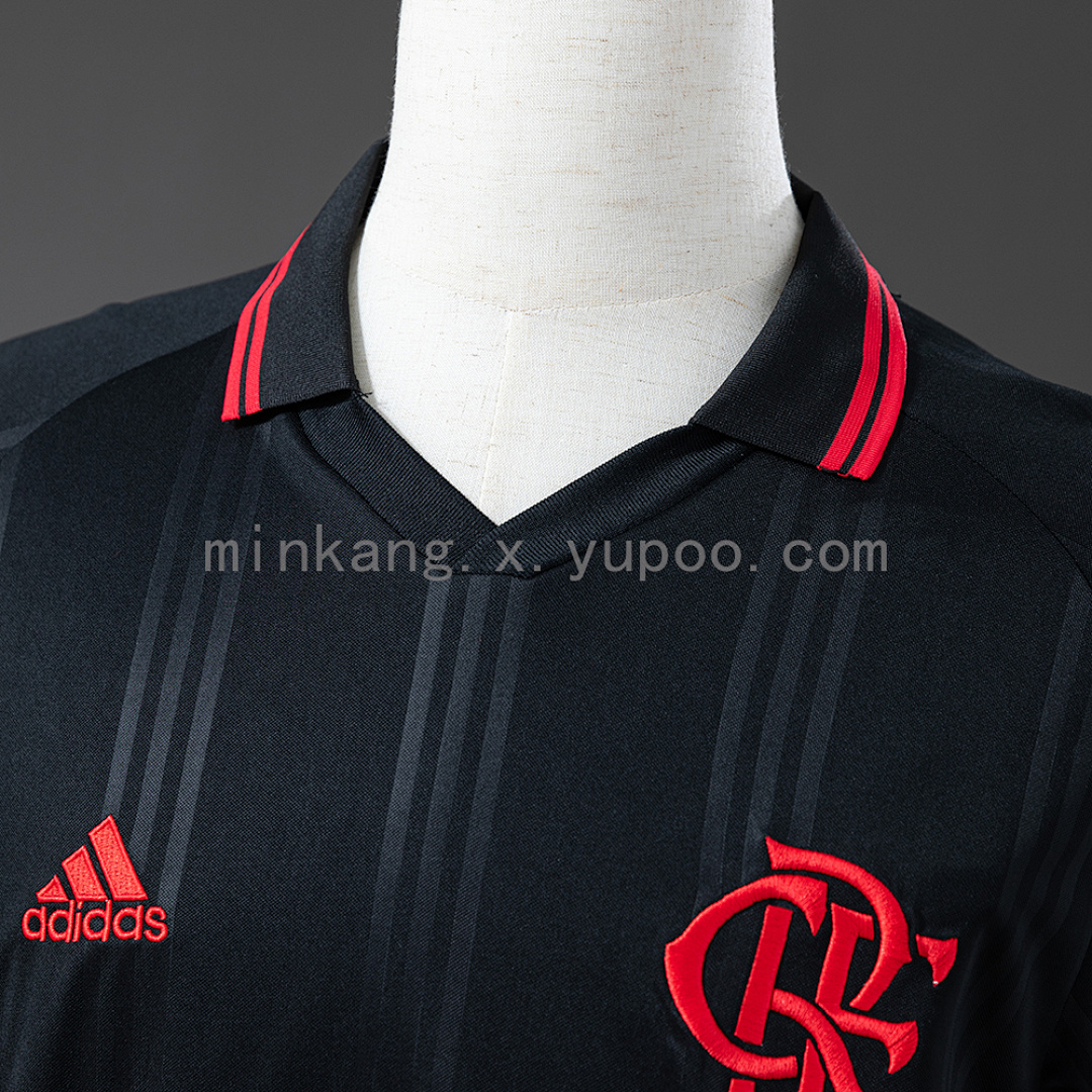 Flamengo 2019/20 Black Classic Edition Long Sleeve Retro Jersey S-XXL 5