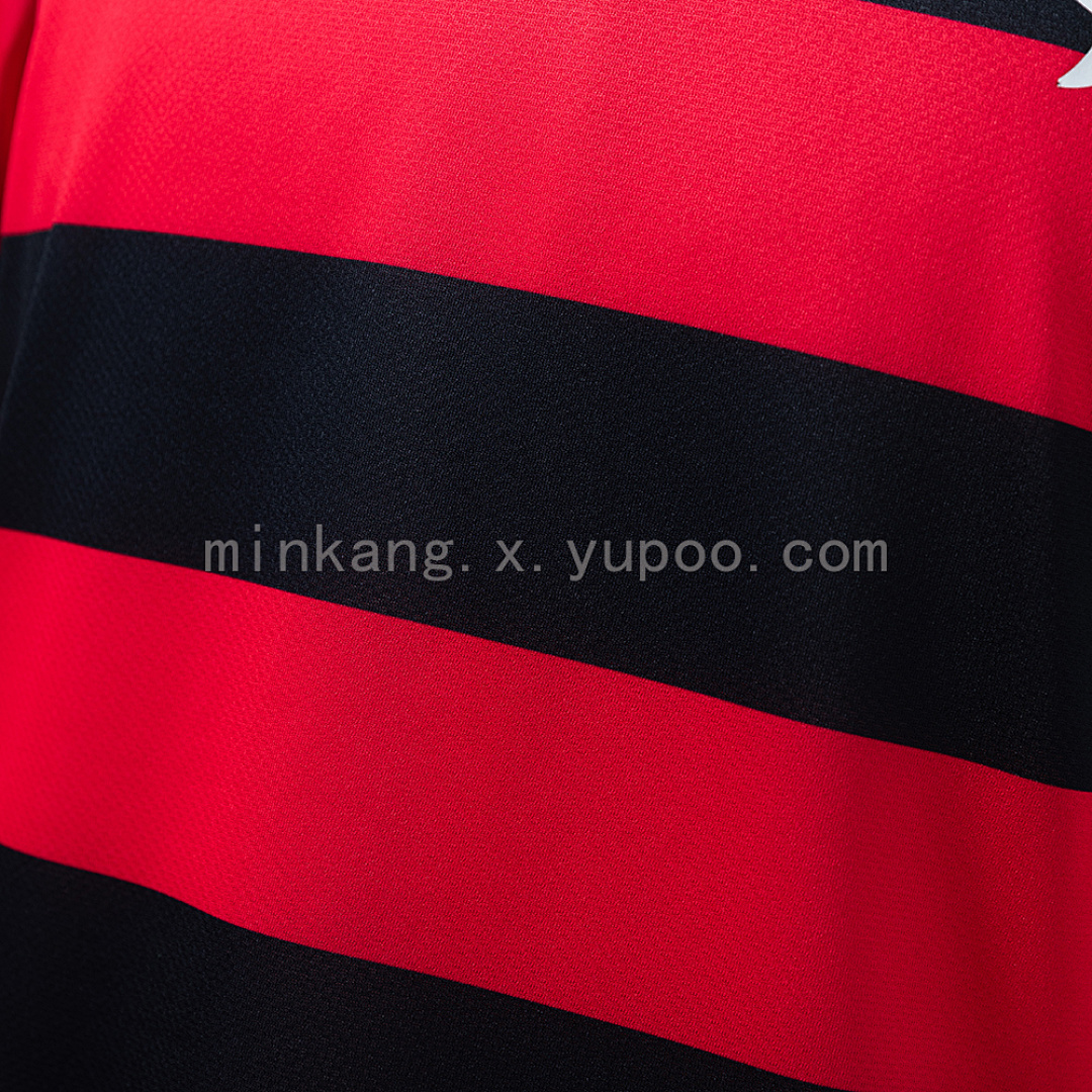 Flamengo 08/09 Home Long Sleeve Retro Jersey S-XXL 3