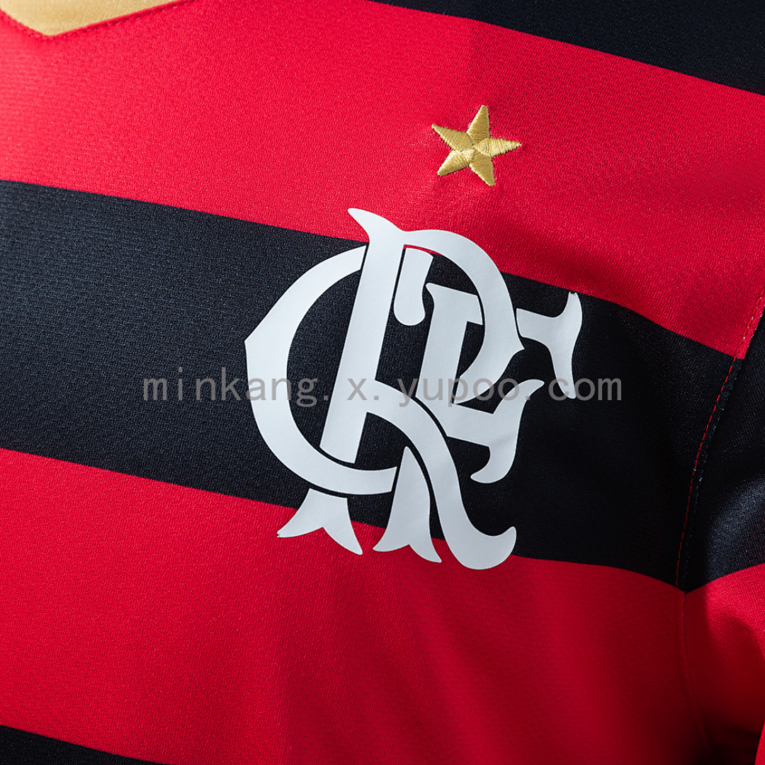 Flamengo 08/09 Home Long Sleeve Retro Jersey S-XXL 5