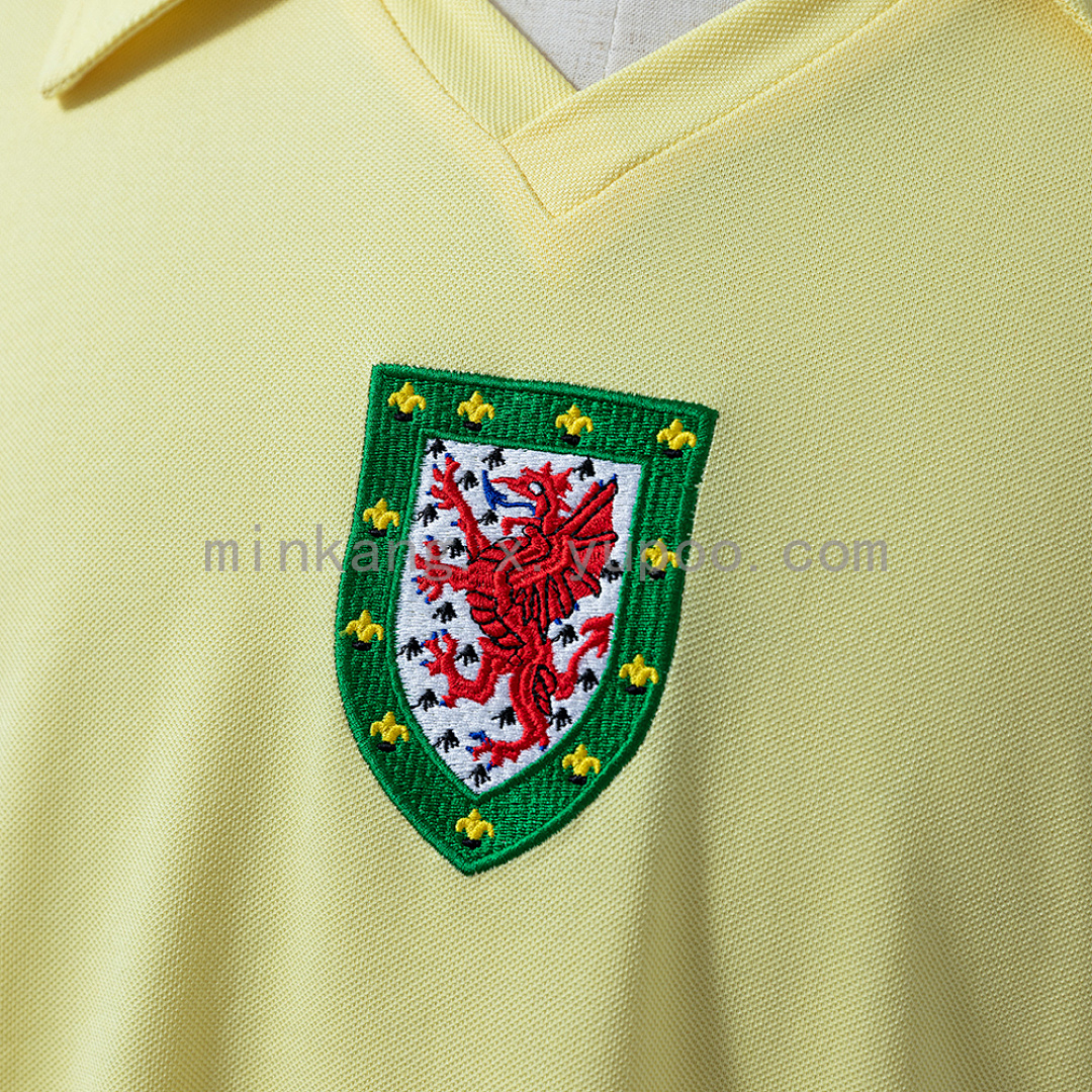 Wales 1976/79 Away Retro Jersey S-XXL 4