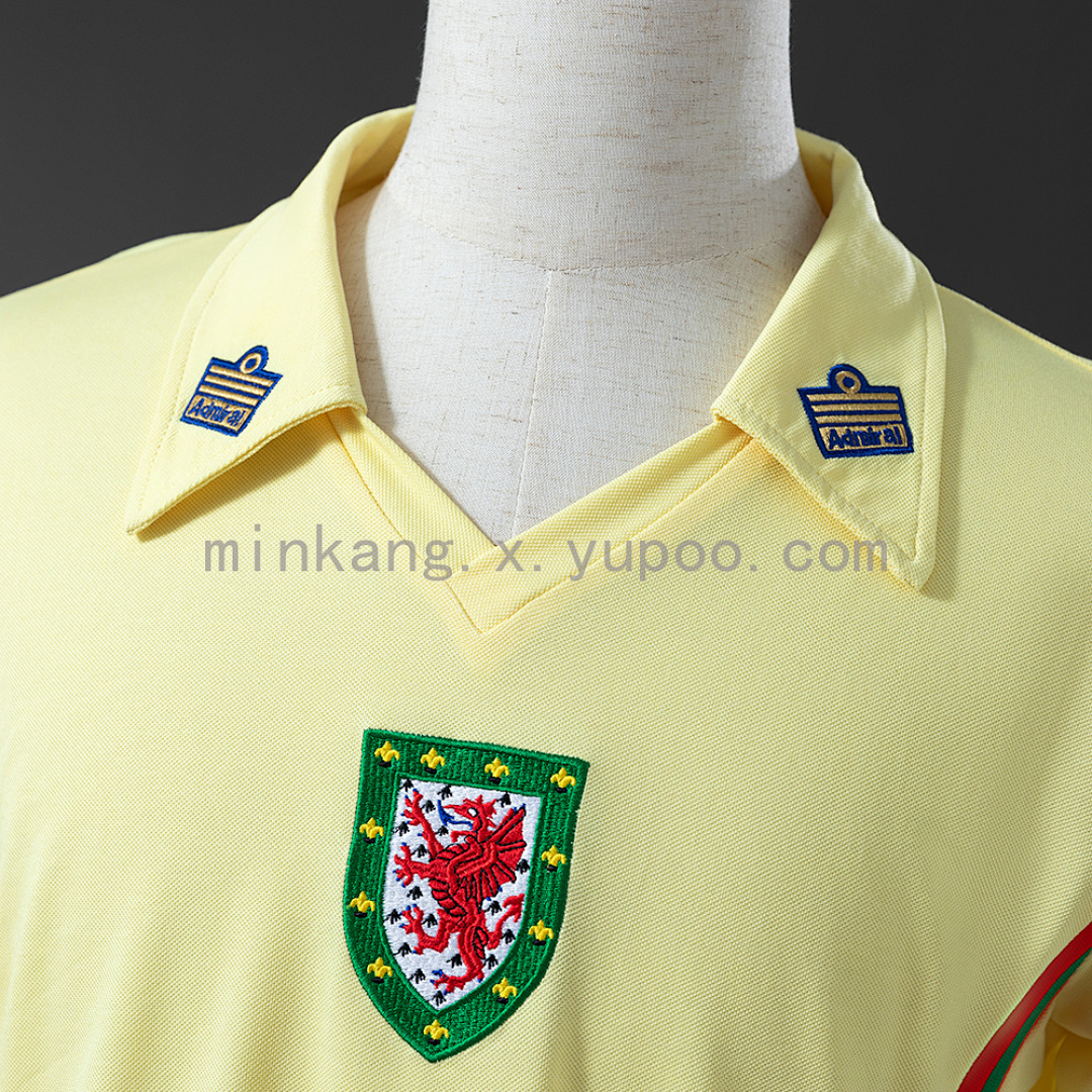 Wales 1976/79 Away Retro Jersey S-XXL 5