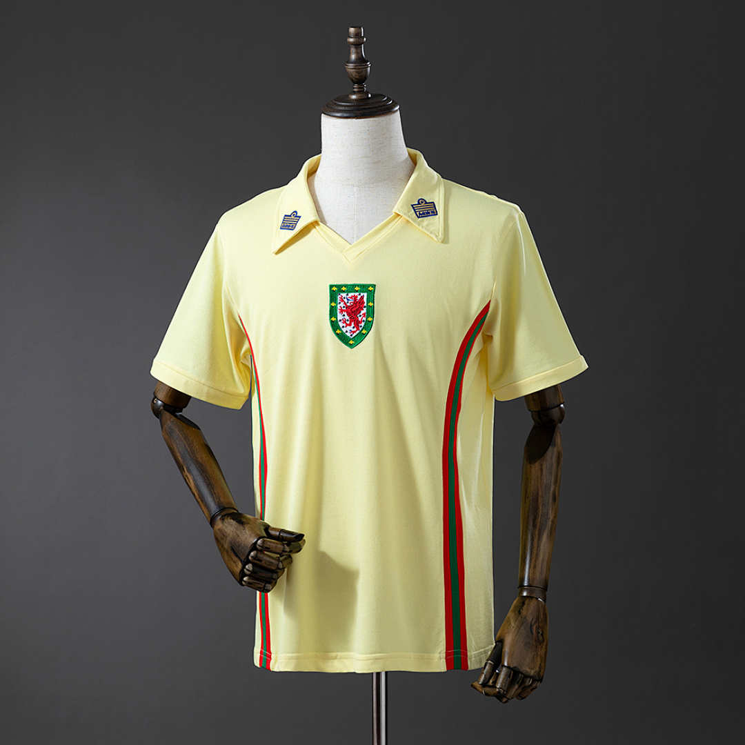 Wales 1976/79 Away Retro Jersey S-XXL 7
