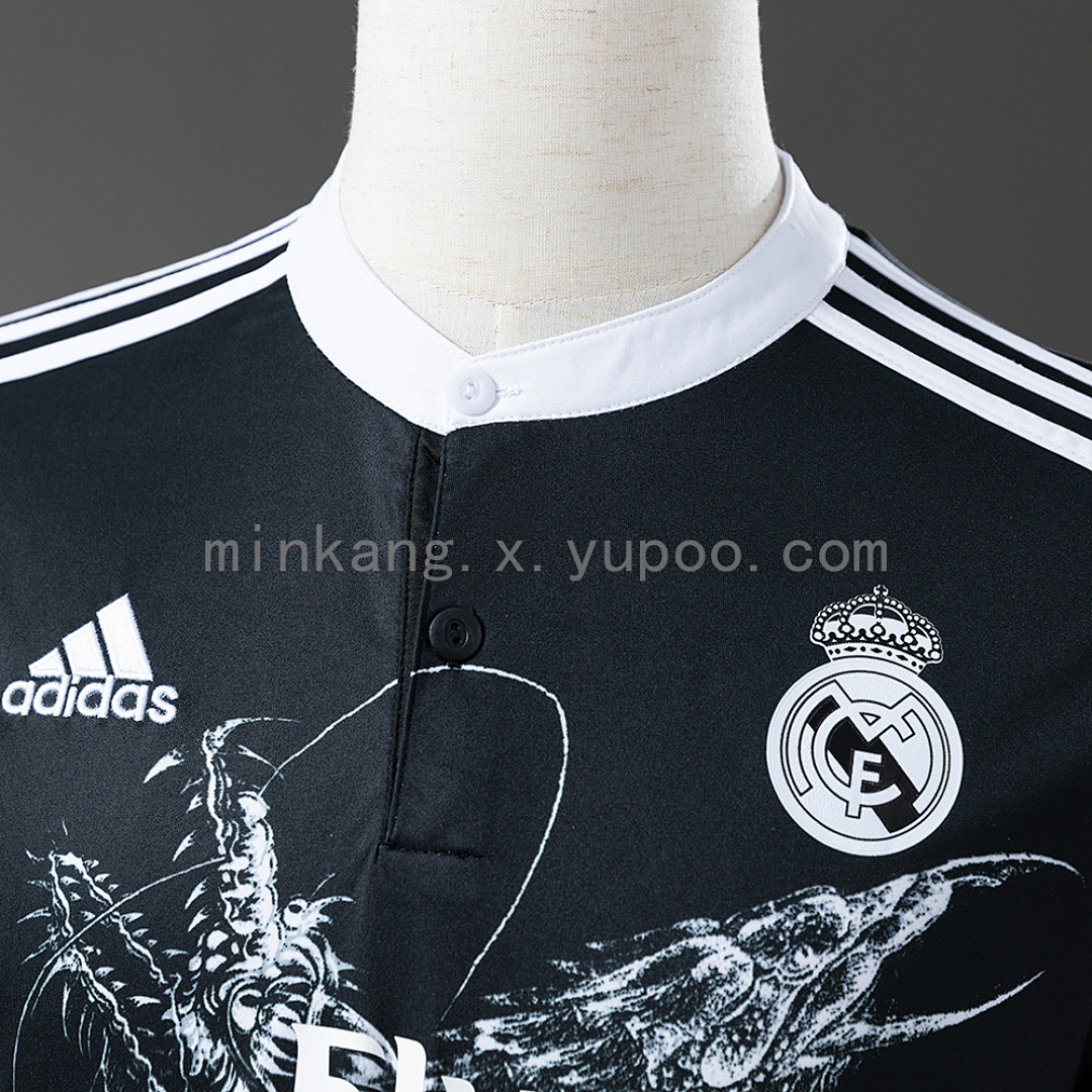 Real Madrid 2014/15 Second Away Long Sleeve Retro Jersey S-XXL 6