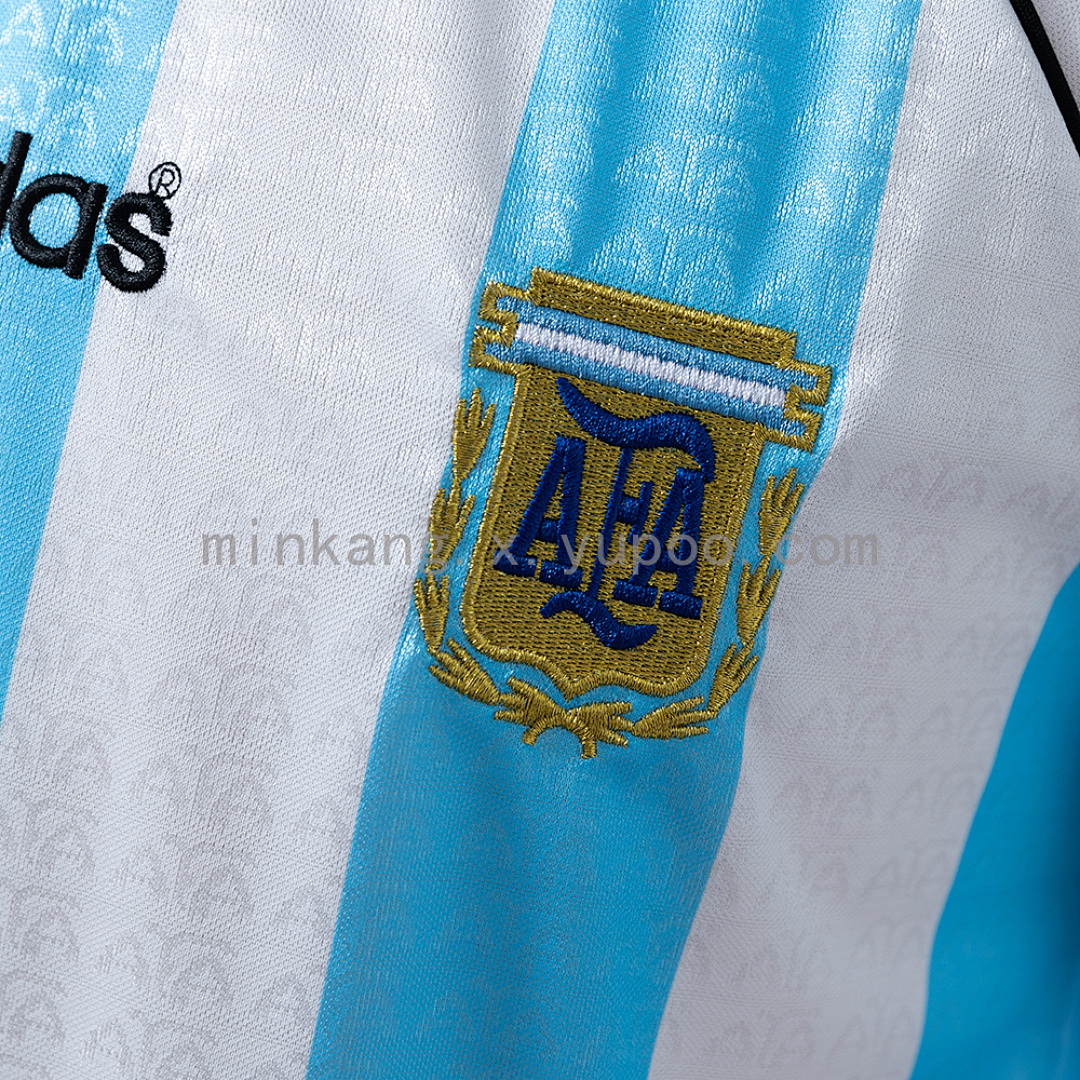 Argentina 1996/97 Home Retro Jersey S-XXL 4