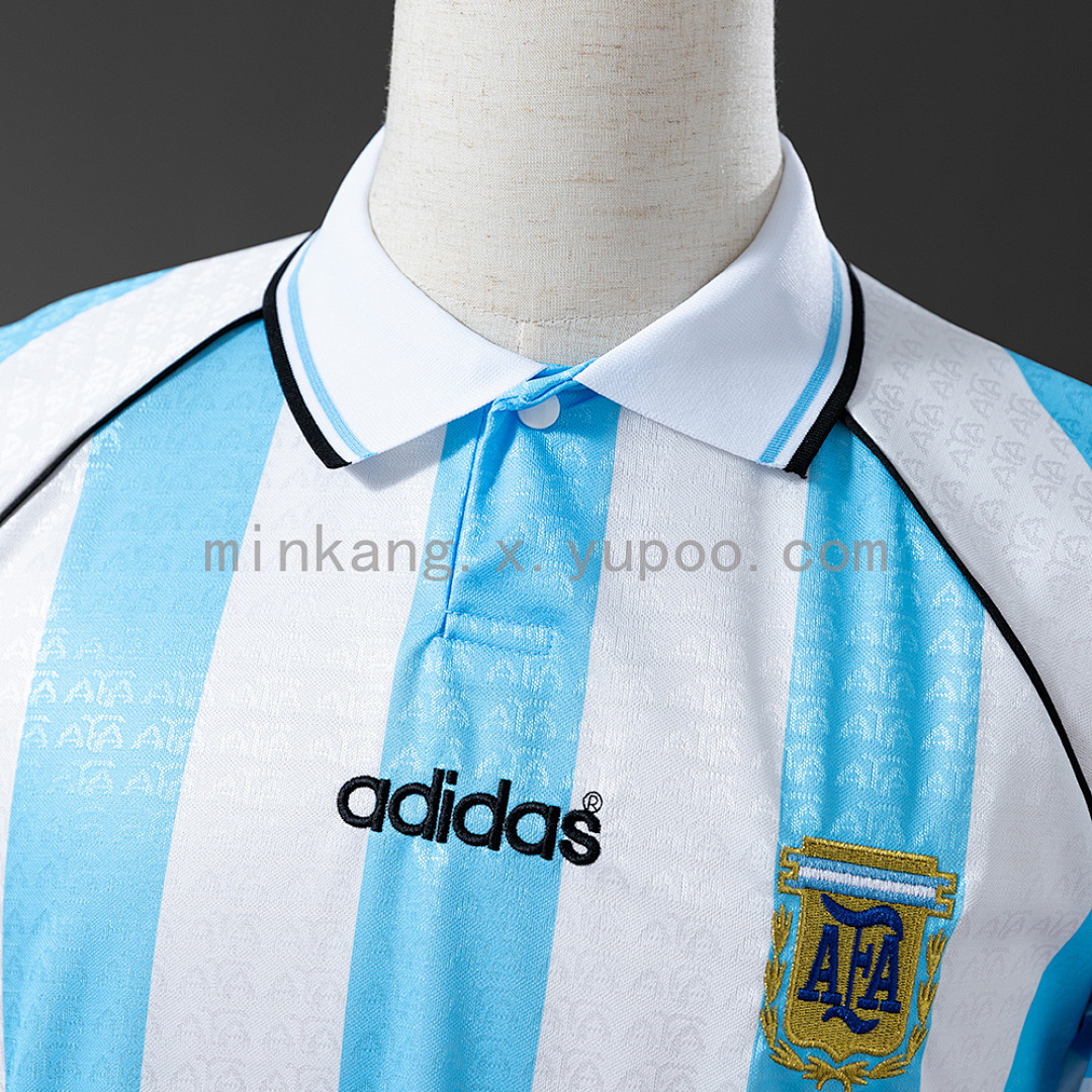 Argentina 1996/97 Home Retro Jersey S-XXL 6