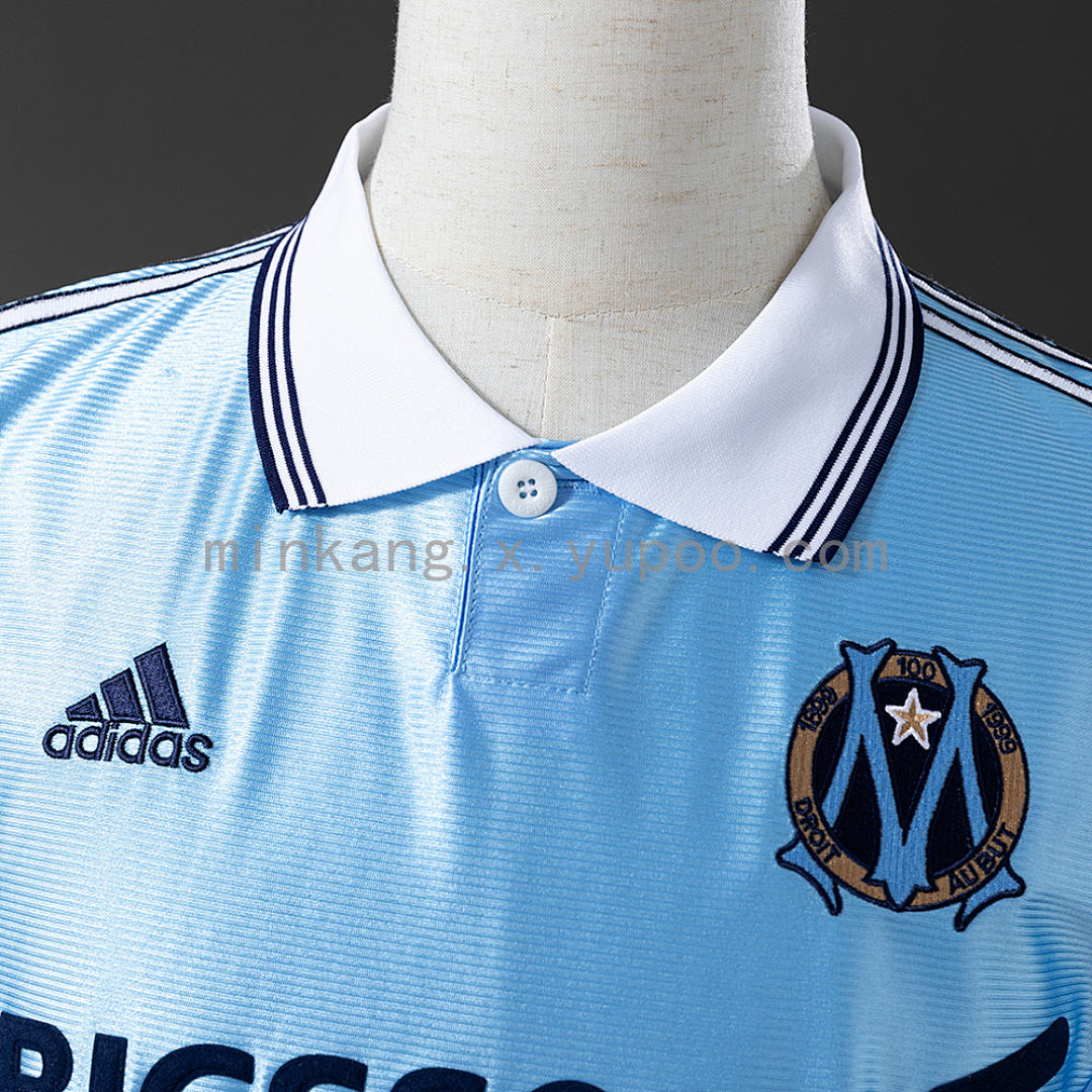 Olympique de Marseille 1998/99 Away Retro Jersey 6