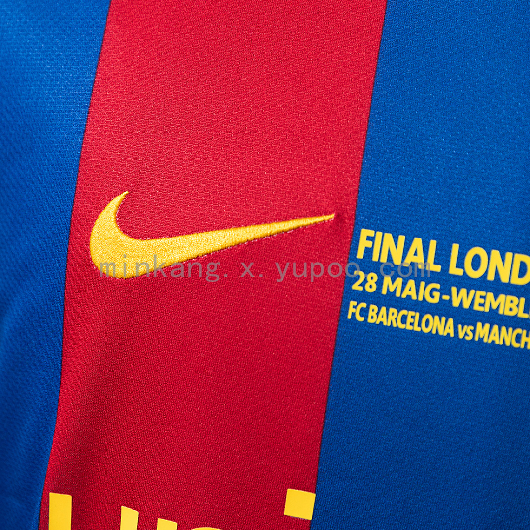 Barcelona 2010/11 Home Retro Jersey S-4XL 3