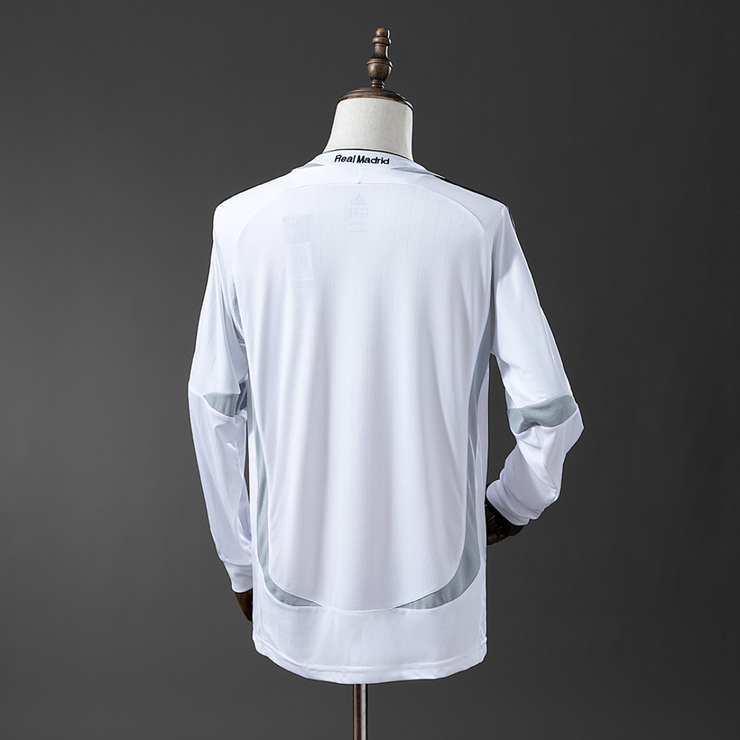 Real Madrid 2006/07 Home Long Sleeve Retro Jersey S-XXL 8
