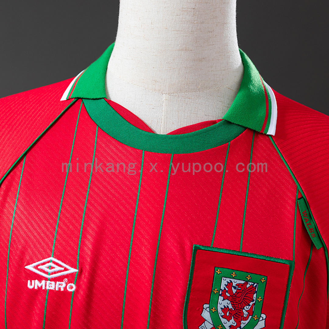 Wales 1994/96 Home Retro Jersey S-XXL 6