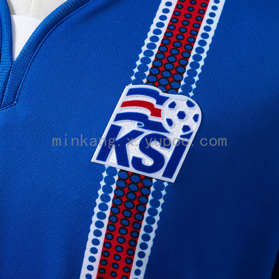 Iceland 2016/17 Home Retro Jersey S-XXL 5