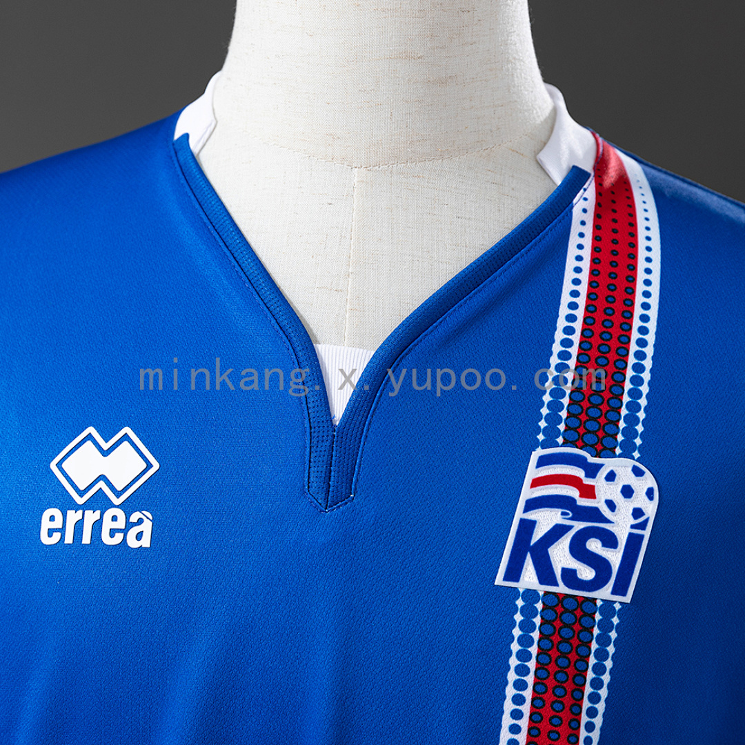 Iceland 2016/17 Home Retro Jersey S-XXL 6