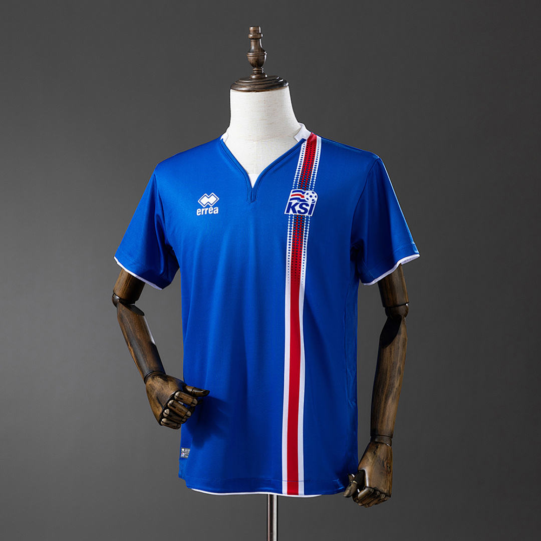 Iceland 2016/17 Home Retro Jersey S-XXL 8