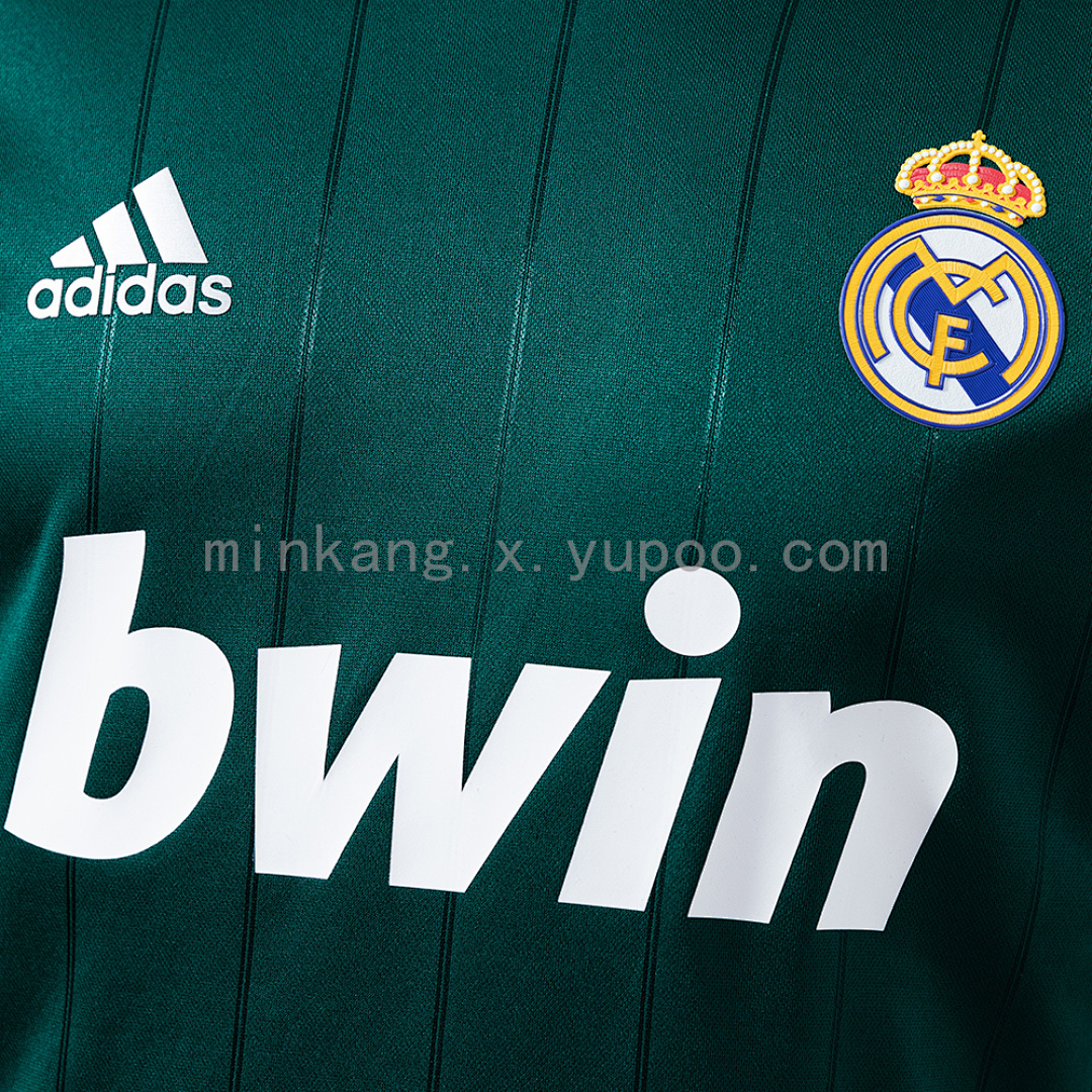 Real Madrid 2012/13 Second Away Retro Player Version Jersey S-3XL 6