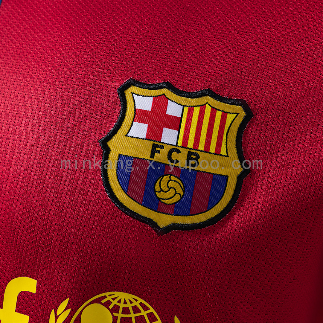 Barcelona 2008/09 Player Version Retro Home Jersey S-3XL 4