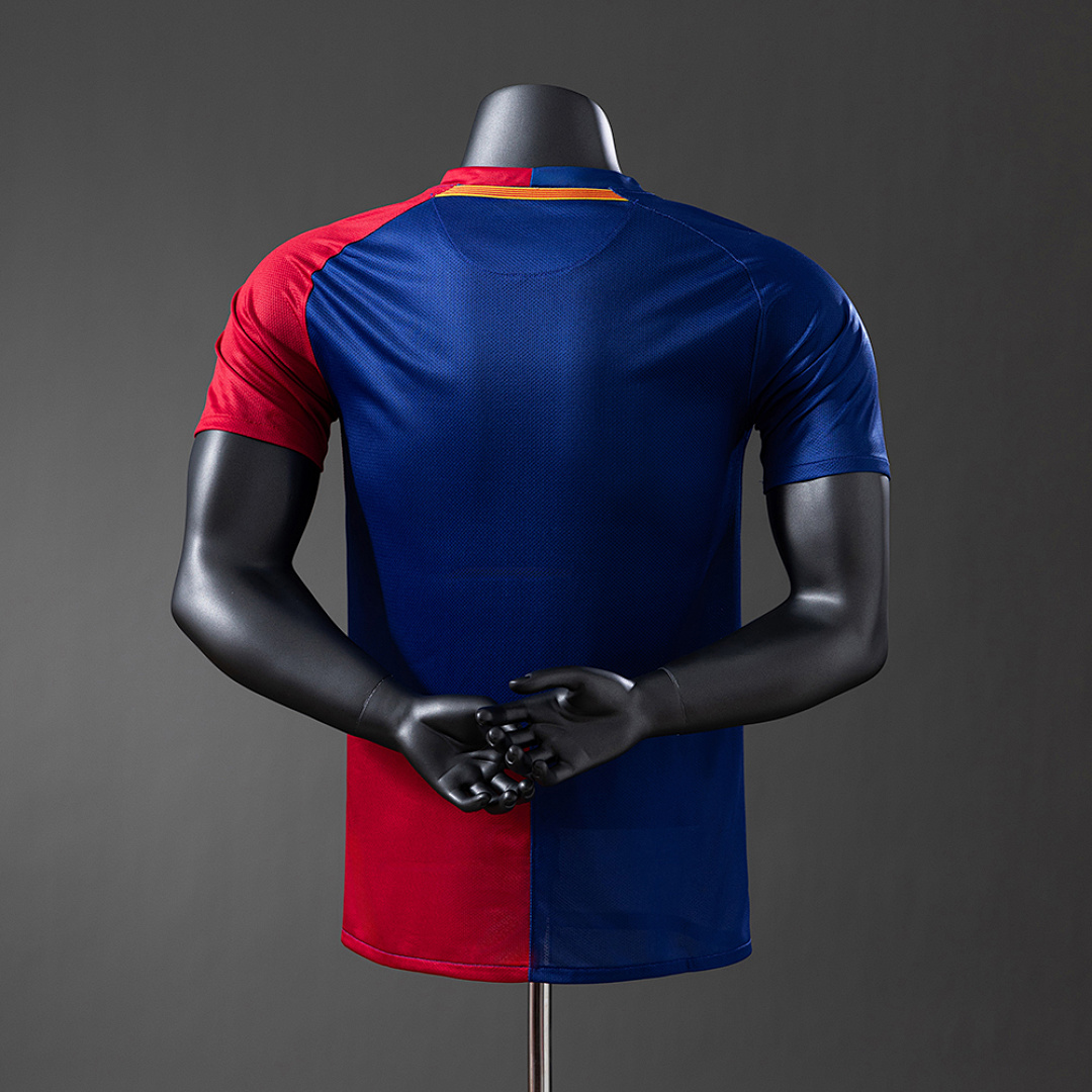 Barcelona 2008/09 Player Version Retro Home Jersey S-3XL 7