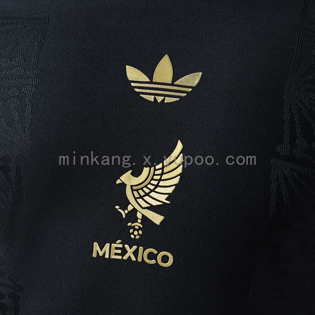 Mexico 25/26 Special Edition Black Long Sleeve Player Version Jersey S-4XL 5