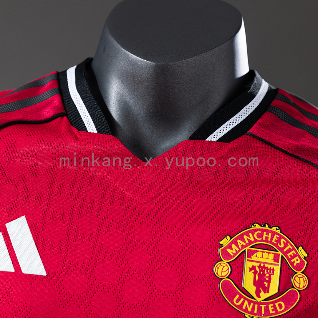 M-U 25/26 Home Player Version Jersey S-4XL 7