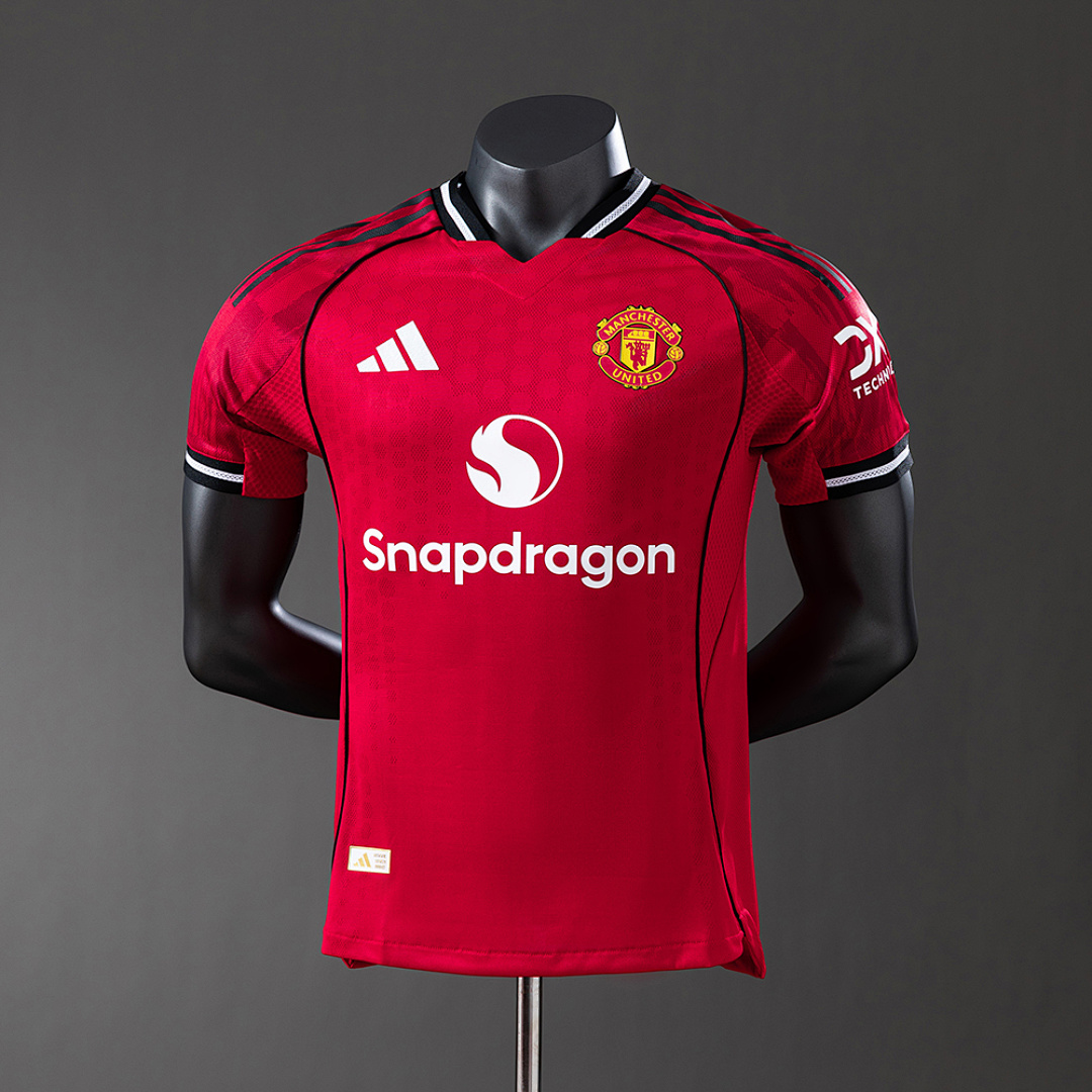 M-U 25/26 Home Player Version Jersey S-4XL 9