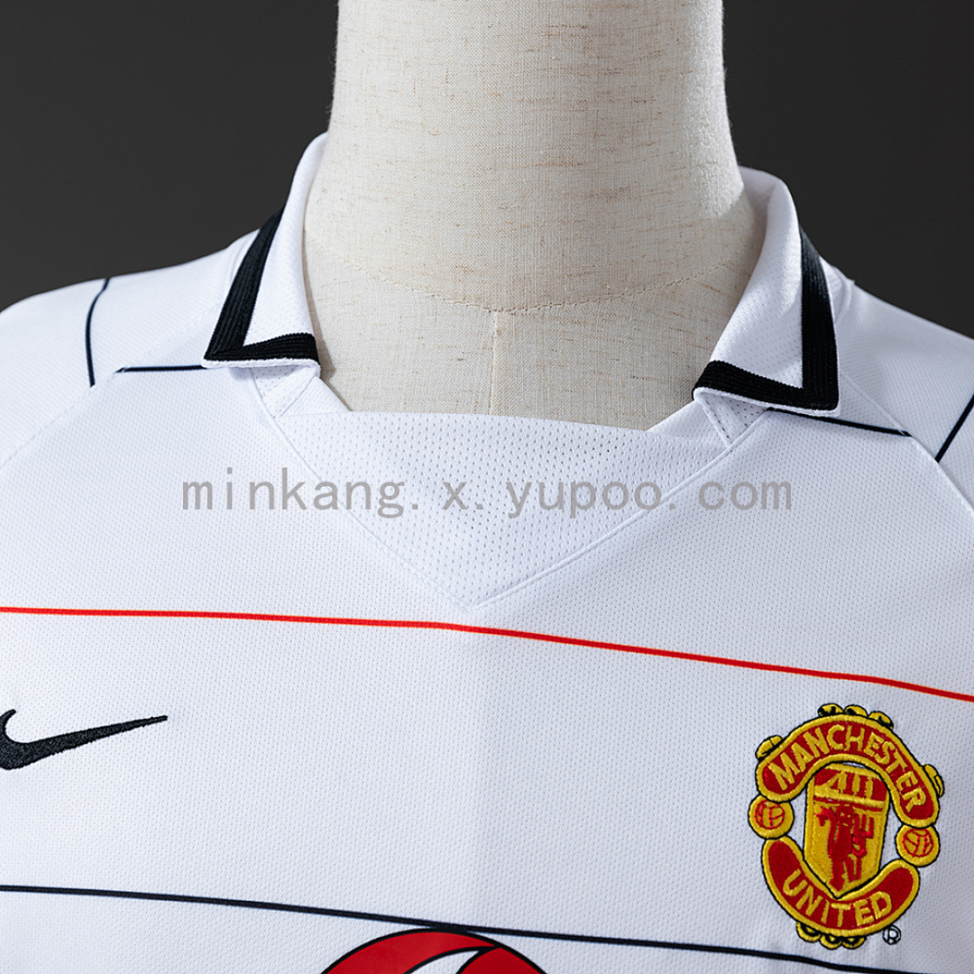 M-U 2003/05 Away Long Sleeve Retro Jersey S-XXL 6
