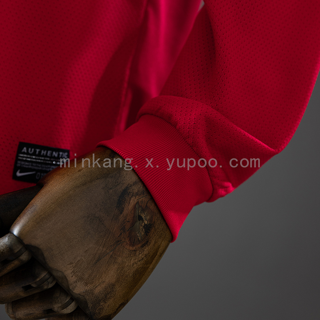 M-U 2010/11 Home Long Sleeve Retro Jersey S-XXL 3
