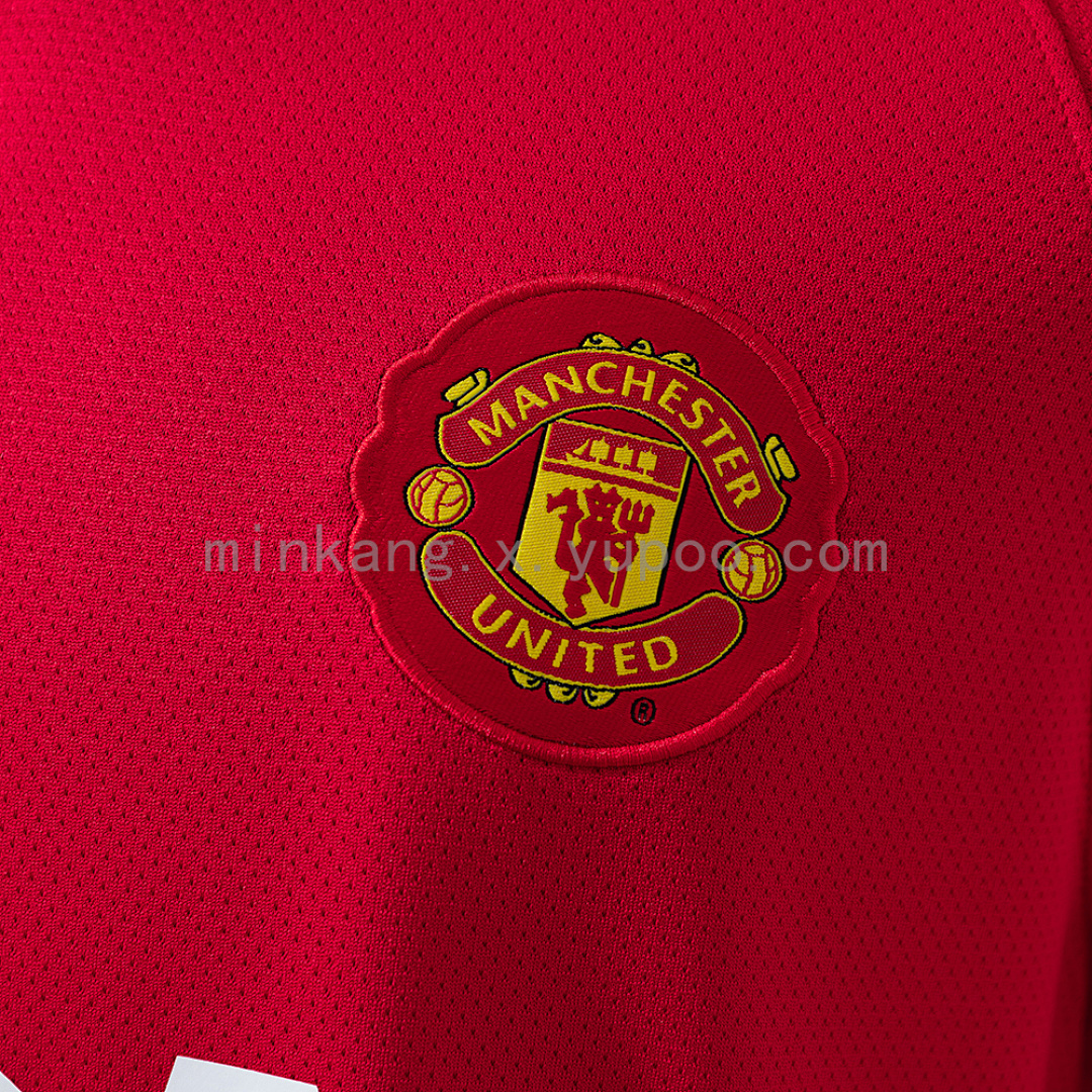 M-U 2010/11 Home Long Sleeve Retro Jersey S-XXL 5
