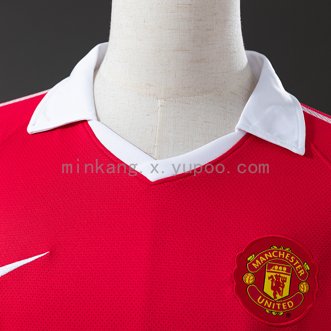 M-U 2010/11 Home Long Sleeve Retro Jersey S-XXL 7