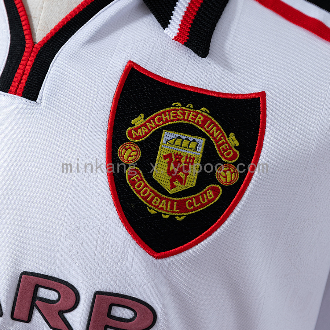 M-U 1998/99 Away Long Sleeve Retro Jersey S-XXL 4