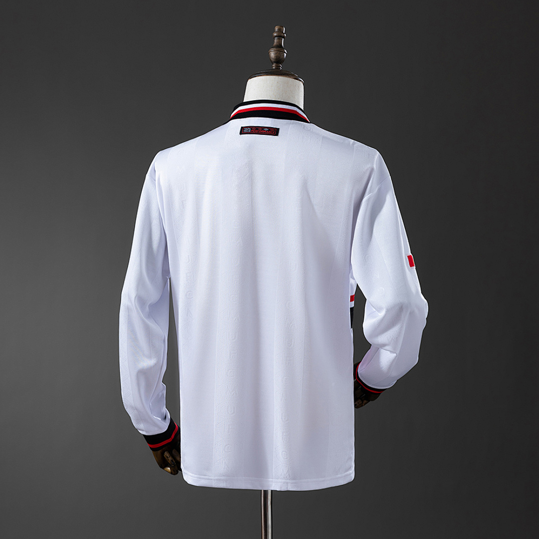 M-U 1998/99 Away Long Sleeve Retro Jersey S-XXL 7