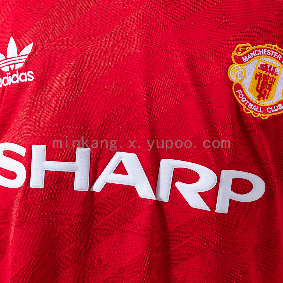 M-U 1986/88 Second Away Long Sleeve Retro Jersey S-XXL 5