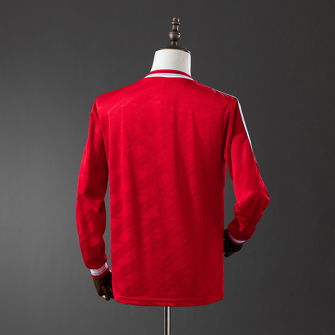 M-U 1986/88 Second Away Long Sleeve Retro Jersey S-XXL 7