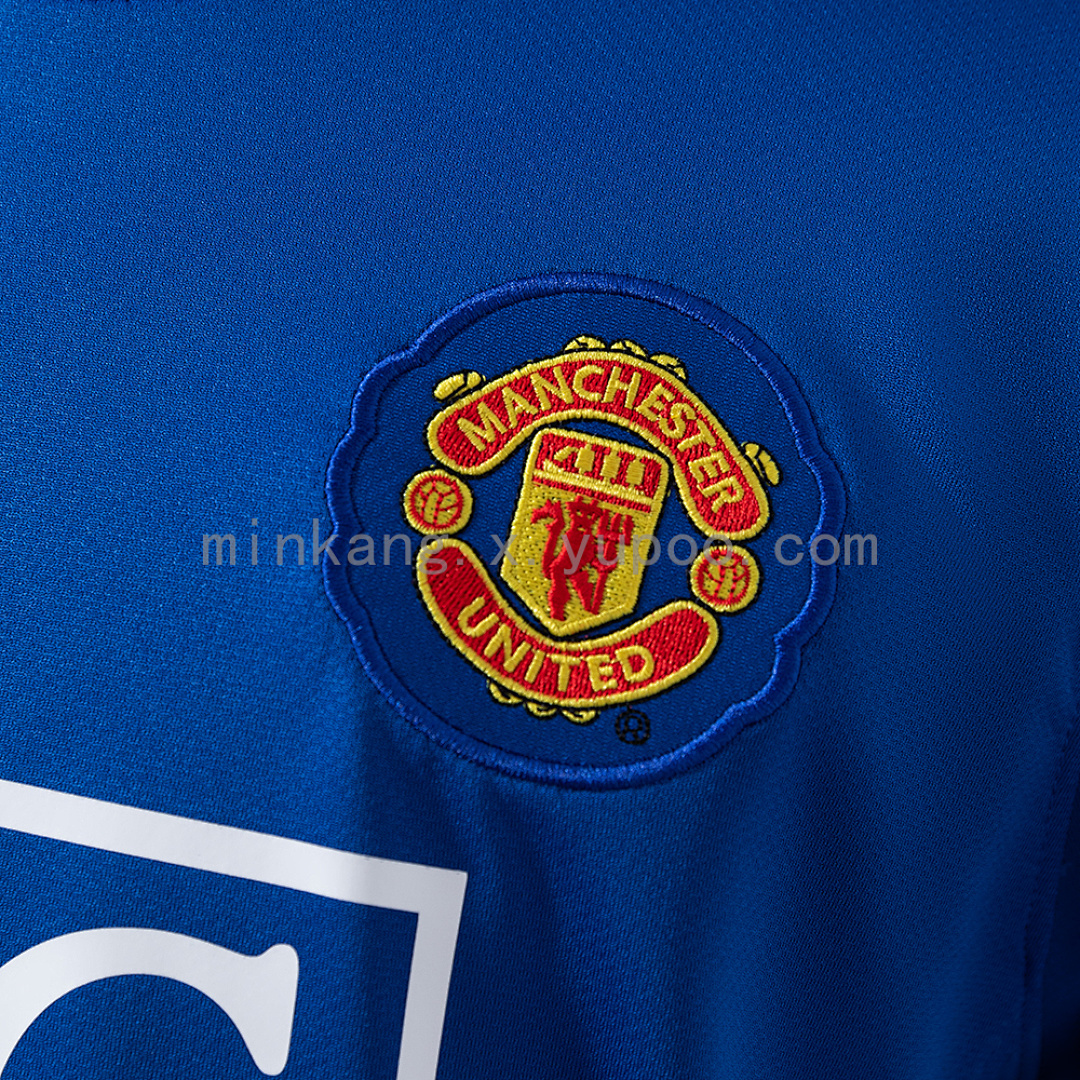 M-U 08/09 Third Away Long Sleeve Retro Jersey S-XXL 4