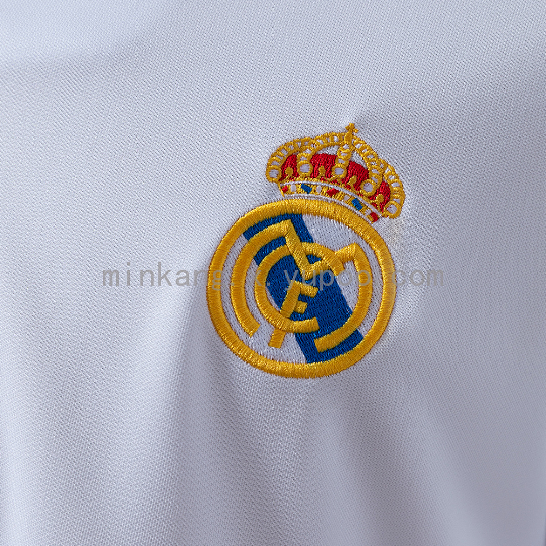 Real Madrid 2002/03 Home (UEFA Champions League) Long Sleeve Retro Jersey S-XXL 5