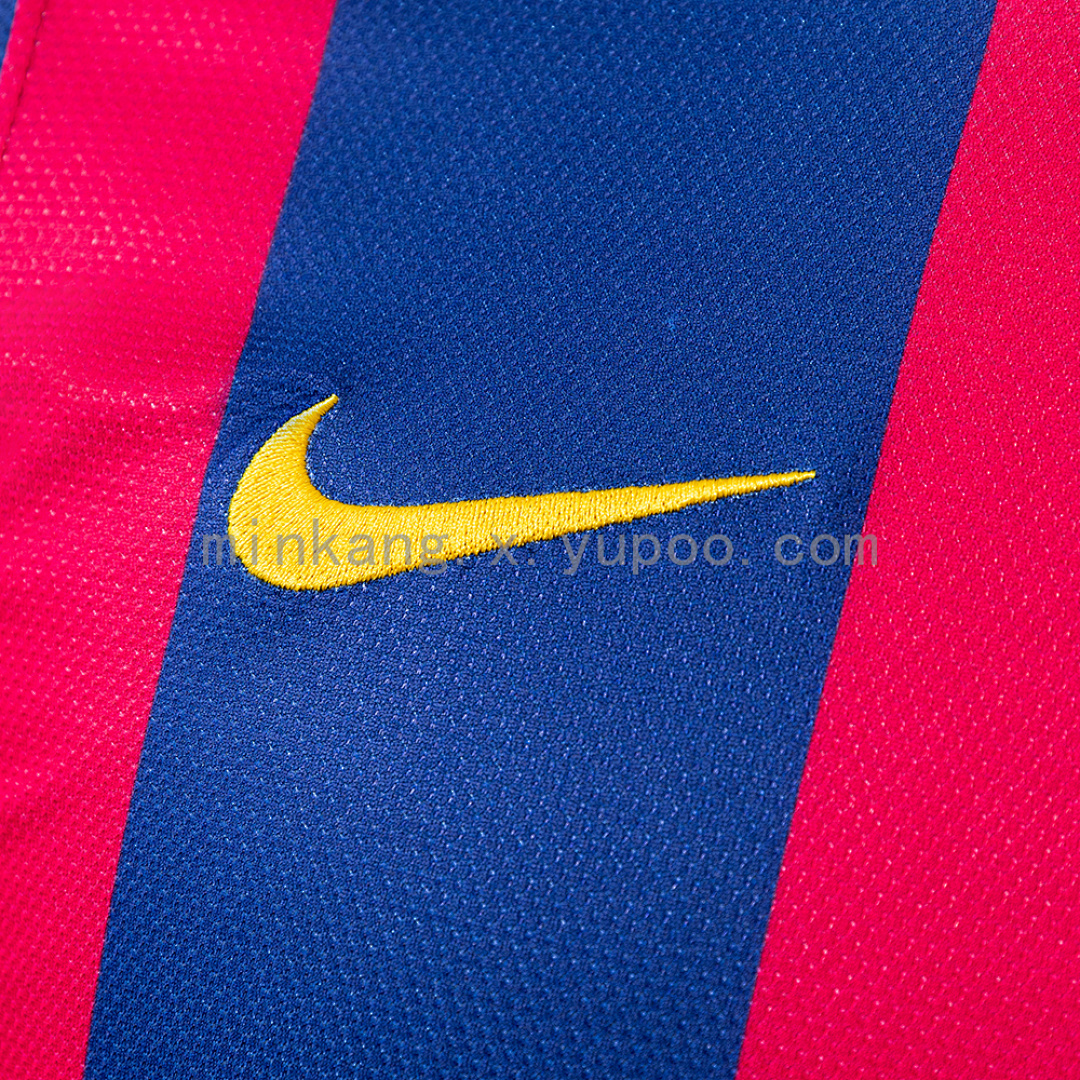 Barcelona 2014/15 Home Long Sleeve Retro Jersey S-XXL 7