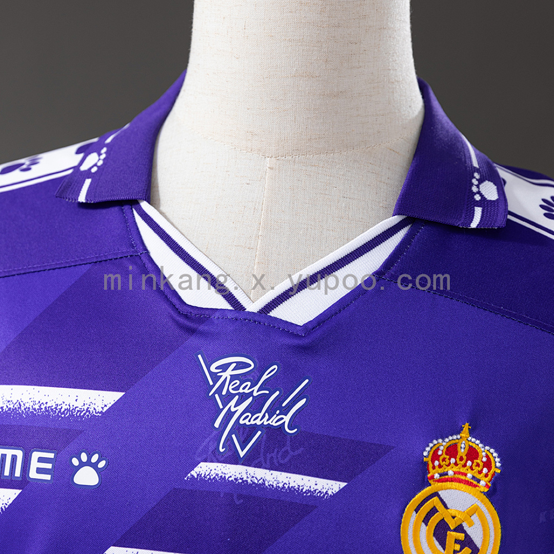 Real Madrid 1994/96 Away Retro Jersey S-XXL 6
